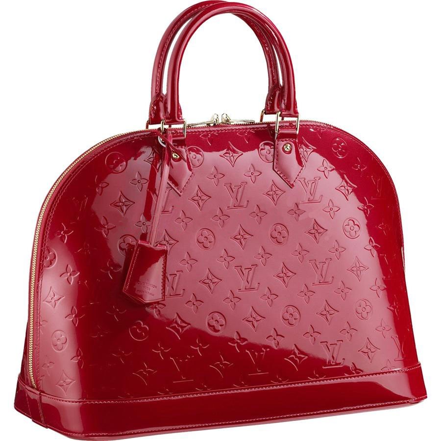 Best Replica Louis Vuitton Alma MM Monogram Vernis M93596 Handbags